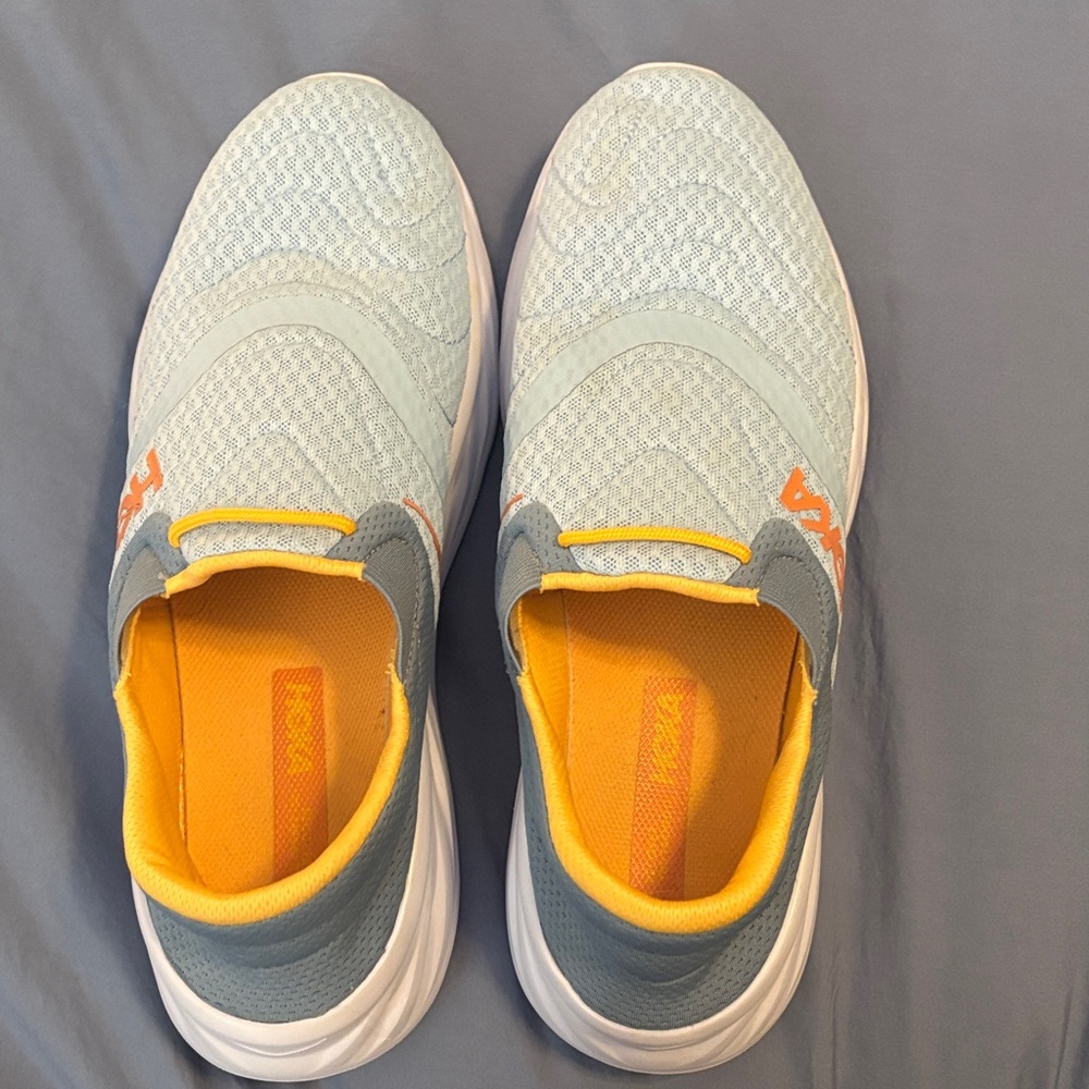 Hoka Women’s Sneakers - Light Blue and Orange - Picture 4 of 4